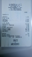 La Basculla menu