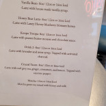 Pizzeria Lanzberg menu