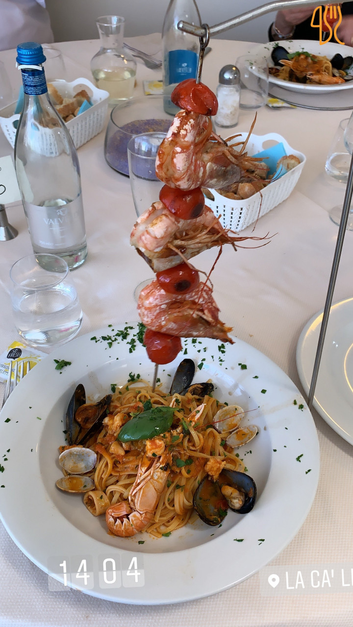 La Ca' Trattoria Moderna Lesmo Nourriture