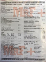 Il Laghetto Di Casaleggio menu