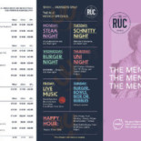 La Notte Degli Oscar menu
