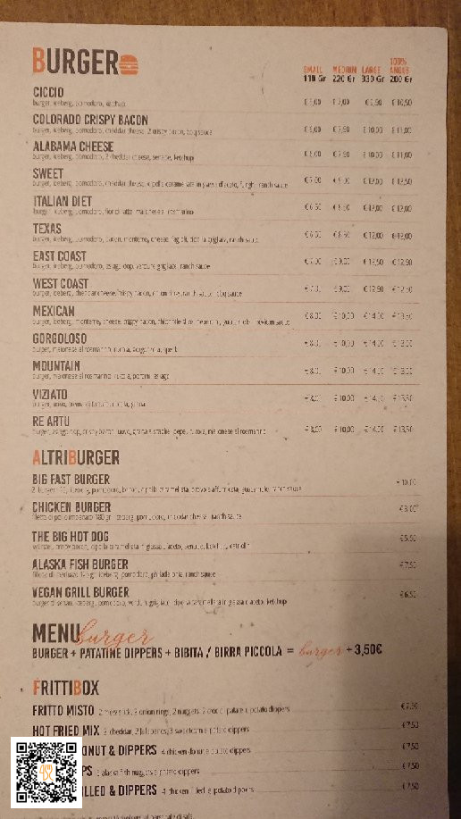 Fast24 Menu