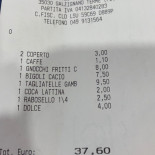 Ristorante Bar Pizzeria S. Eusebio Carta