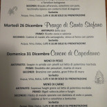 Piccolo Rustico Menu