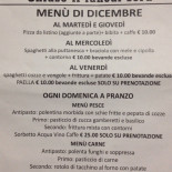 Piccolo Rustico Menu