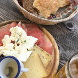 Malga Valparola Comida
