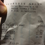 Corso 50 Speisekarte