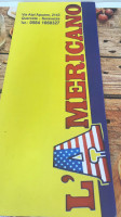 L'americano menu