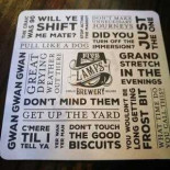 Lord Byron menu