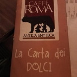 Caffe Roma Carte