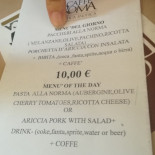 Caffe Roma Carte