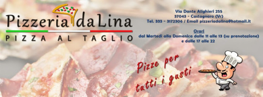 Pizzeria Al Taglio Dacome Lina menu