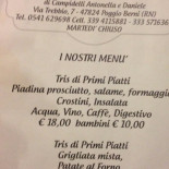 Da Pio Carte