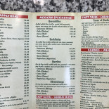 Pizzeria Mio menu