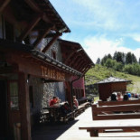 Rifugio Terre Rosse outside