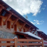 Rifugio Terre Rosse outside