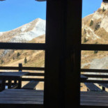 Rifugio Terre Rosse outside