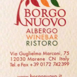 Borgo Nuovo Carte