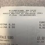 Piadina Alice Carta