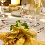 La Rosa Bianca Comida