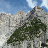 Rifugio Passo Duran C. Tomè outside