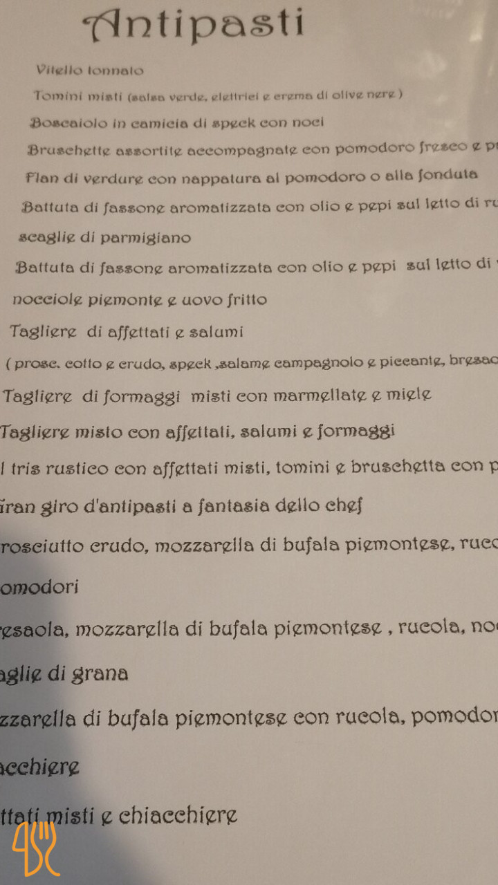 La Griglieria Carta