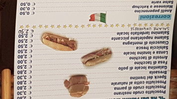 Alimentari Long Beach menu