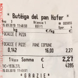 Panificio Hofer Carta