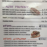 Piadineria Ariete menu