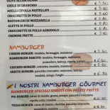 Piadineria Ariete menu