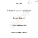 Osteria Santa Chiara Menu
