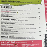 Crono Ristorante Bar menu
