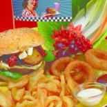 1950 American Diner Pontedera Nourriture