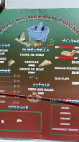 Claro Chill Grill menu
