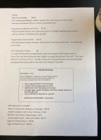 Tocco D'oro menu