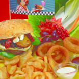 1950 American Diner food