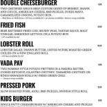Sax Pub Carte