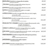 Il Peccato menu
