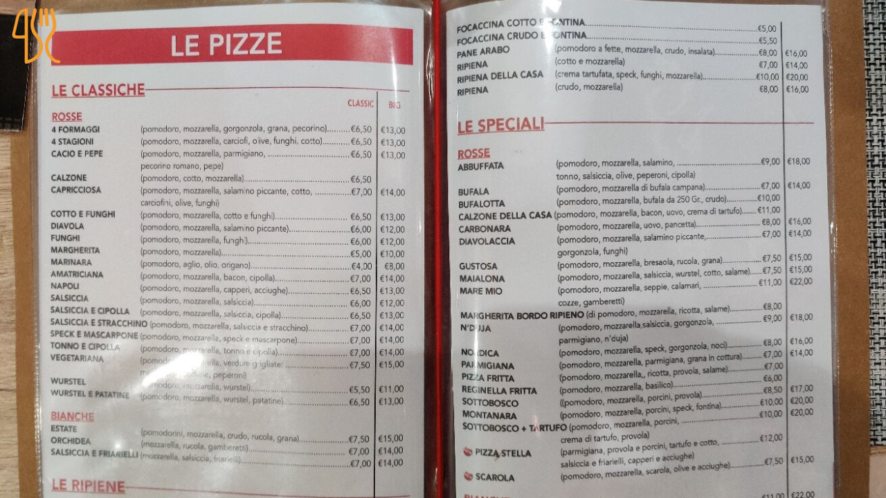 L'angolo Della Pizza Di Michela Giannotti Carte