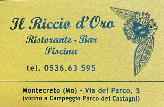 Il Riccio D'oro Carte