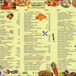 Cugini Chiarenza menu