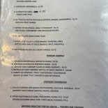 Al Rifugio Della Volpe menu
