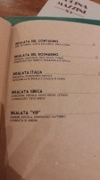 Rosmarino menu