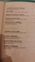 Rosmarino menu