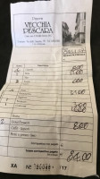 Vecchia Pescara menu
