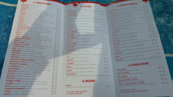 House Pizza menu