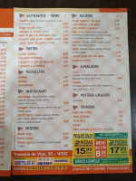 Il Rossellino menu