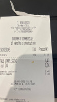 La Corte Del Gusto menu