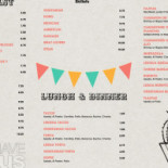 Sparta Motorcycle Cafe Carte