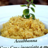 Accabbanna Nourriture